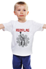 Заказать детскую футболку в Москве. Детская футболка классическая унисекс Red Flag от OEX design - готовые дизайны и нанесение принтов.