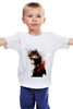 Заказать детскую футболку в Москве. Детская футболка классическая унисекс Girl In Sepia от Printio - готовые дизайны и нанесение принтов.