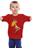 Заказать детскую футболку в Москве. Детская футболка классическая унисекс Забавная косуля от svetlanas - готовые дизайны и нанесение принтов.