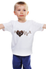 Заказать детскую футболку в Москве. Детская футболка классическая унисекс Я люблю кофе от MariYang  - готовые дизайны и нанесение принтов.