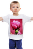 Заказать детскую футболку в Москве. Детская футболка классическая унисекс Цветок от THE_NISE  - готовые дизайны и нанесение принтов.