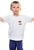 Заказать детскую футболку в Москве. Детская футболка классическая унисекс Like  от DESIGNER   - готовые дизайны и нанесение принтов.