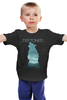 Заказать детскую футболку в Москве. Детская футболка классическая унисекс Deftones медведь от inPrintio - готовые дизайны и нанесение принтов.