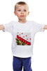 Заказать детскую футболку в Москве. Детская футболка классическая унисекс Цветы Розы от Тима Старк - готовые дизайны и нанесение принтов.