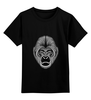 Заказать детскую футболку в Москве. Детская футболка классическая унисекс Monkey от YellowCloverShop - готовые дизайны и нанесение принтов.