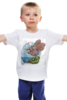Заказать детскую футболку в Москве. Детская футболка классическая унисекс Детская футболка Слоник от tanny1708 - готовые дизайны и нанесение принтов.