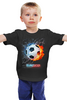 Заказать детскую футболку в Москве. Детская футболка классическая унисекс ✪ЕВРО-2021✪ от balden - готовые дизайны и нанесение принтов.