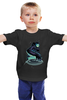 Заказать детскую футболку в Москве. Детская футболка классическая унисекс Космо Диджей от coolmag - готовые дизайны и нанесение принтов.