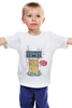 Заказать детскую футболку в Москве. Детская футболка классическая унисекс Great party! от Joy - готовые дизайны и нанесение принтов.