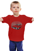 Заказать детскую футболку в Москве. Детская футболка классическая унисекс Машинка  от T-shirt print  - готовые дизайны и нанесение принтов.