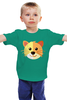 Заказать детскую футболку в Москве. Детская футболка классическая унисекс Котик от nadegda - готовые дизайны и нанесение принтов.