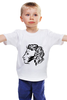 Заказать детскую футболку в Москве. Детская футболка классическая унисекс А.С. Пушкин от valezar - готовые дизайны и нанесение принтов.