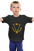 Заказать детскую футболку в Москве. Детская футболка классическая унисекс Молния от Glazier - готовые дизайны и нанесение принтов.