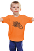 Заказать детскую футболку в Москве. Детская футболка классическая унисекс Мотогонщик от ISliM - готовые дизайны и нанесение принтов.