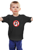 Заказать детскую футболку в Москве. Детская футболка классическая унисекс Обратной дороги НЕТ от Виктор Гришин - готовые дизайны и нанесение принтов.