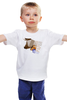 Заказать детскую футболку в Москве. Детская футболка классическая унисекс eat paper от Мила Ярусова - готовые дизайны и нанесение принтов.