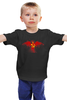 Заказать детскую футболку в Москве. Детская футболка классическая унисекс  Флаг СССР от Leichenwagen - готовые дизайны и нанесение принтов.