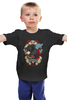 Заказать детскую футболку в Москве. Детская футболка классическая унисекс Американский орёл от Виктор Гришин - готовые дизайны и нанесение принтов.