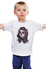 Заказать детскую футболку в Москве. Детская футболка классическая унисекс Зомби хеллоуина от prodesign - готовые дизайны и нанесение принтов.