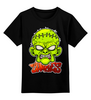 Заказать детскую футболку в Москве. Детская футболка классическая унисекс Zombie Face от balden - готовые дизайны и нанесение принтов.
