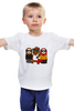 Заказать детскую футболку в Москве. Детская футболка классическая унисекс Матрешки от ПРИНТЫ ПЕЧАТЬ  - готовые дизайны и нанесение принтов.