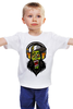 Заказать детскую футболку в Москве. Детская футболка классическая унисекс Зомби меломан от Leichenwagen - готовые дизайны и нанесение принтов.