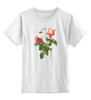 Заказать детскую футболку в Москве. Детская футболка классическая унисекс Розовые розы от Виктор Гришин - готовые дизайны и нанесение принтов.