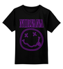 Заказать детскую футболку в Москве. Детская футболка классическая унисекс Nirvana от weeert - готовые дизайны и нанесение принтов.