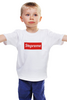 Заказать детскую футболку в Москве. Детская футболка классическая унисекс Stepreme  от Stepan Fedchenko  - готовые дизайны и нанесение принтов.