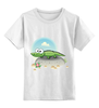 Заказать детскую футболку в Москве. Детская футболка классическая унисекс Крокодил от BeliySlon - готовые дизайны и нанесение принтов.