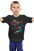 Заказать детскую футболку в Москве. Детская футболка классическая унисекс ДИНОЗАВРЫ от robus - готовые дизайны и нанесение принтов.