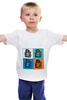 Заказать детскую футболку в Москве. Детская футболка классическая унисекс Снежный человек от PolinaPo - готовые дизайны и нанесение принтов.
