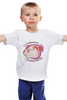 Заказать детскую футболку в Москве. Детская футболка классическая унисекс Все ем с майонезом от Franka  - готовые дизайны и нанесение принтов.