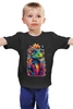 Заказать детскую футболку в Москве. Детская футболка классическая унисекс Динозаврик от Сергей  - готовые дизайны и нанесение принтов.