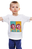 Заказать детскую футболку в Москве. Детская футболка классическая унисекс Мем с обезьяной от Павел Павел - готовые дизайны и нанесение принтов.