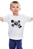 Заказать детскую футболку в Москве. Детская футболка классическая унисекс Calavera Walkman (Music KILL) от TheAndarz  - готовые дизайны и нанесение принтов.