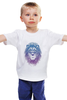 Заказать детскую футболку в Москве. Детская футболка классическая унисекс Лев_Арт от sega911 - готовые дизайны и нанесение принтов.