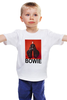 Заказать детскую футболку в Москве. Детская футболка классическая унисекс David Bowie от cherdantcev - готовые дизайны и нанесение принтов.