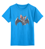 Заказать детскую футболку в Москве. Детская футболка классическая унисекс Летучая мышка от T-shirt print  - готовые дизайны и нанесение принтов.