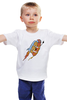 Заказать детскую футболку в Москве. Детская футболка классическая унисекс Сосиска на Ракете от originals - готовые дизайны и нанесение принтов.