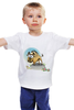 Заказать детскую футболку в Москве. Детская футболка классическая унисекс Антилопа от BeliySlon - готовые дизайны и нанесение принтов.