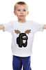 Заказать детскую футболку в Москве. Детская футболка классическая унисекс Новогодняя от EK  - готовые дизайны и нанесение принтов.