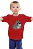 Заказать детскую футболку в Москве. Детская футболка классическая унисекс Тюлень  от ПРИНТЫ ПЕЧАТЬ  - готовые дизайны и нанесение принтов.
