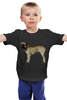 Заказать детскую футболку в Москве. Детская футболка классическая унисекс Собака - Бульмастиф от BAD OWL - готовые дизайны и нанесение принтов.
