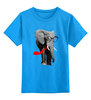 Заказать детскую футболку в Москве. Детская футболка классическая унисекс  Классный Слон от pangeaaffair - готовые дизайны и нанесение принтов.