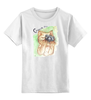 Заказать детскую футболку в Москве. Детская футболка классическая унисекс Скажите мяу от elenavishenka@yandex.ru - готовые дизайны и нанесение принтов.
