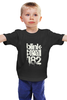 Заказать детскую футболку в Москве. Детская футболка классическая унисекс blink-182 smile  от slider - готовые дизайны и нанесение принтов.