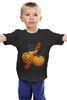 Заказать детскую футболку в Москве. Детская футболка классическая унисекс Веселый Джек от queen  - готовые дизайны и нанесение принтов.