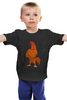 Заказать детскую футболку в Москве. Детская футболка классическая унисекс Петух от acidhouses - готовые дизайны и нанесение принтов.