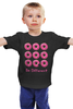 Заказать детскую футболку в Москве. Детская футболка классическая унисекс Пончики от fanart - готовые дизайны и нанесение принтов.